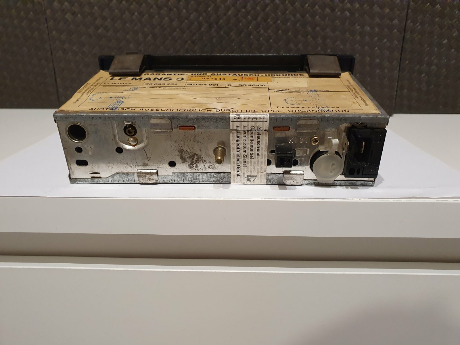 Grundig Vintage Car Autoradio FTZ – Nr- U 101 1970-80 OPEL
