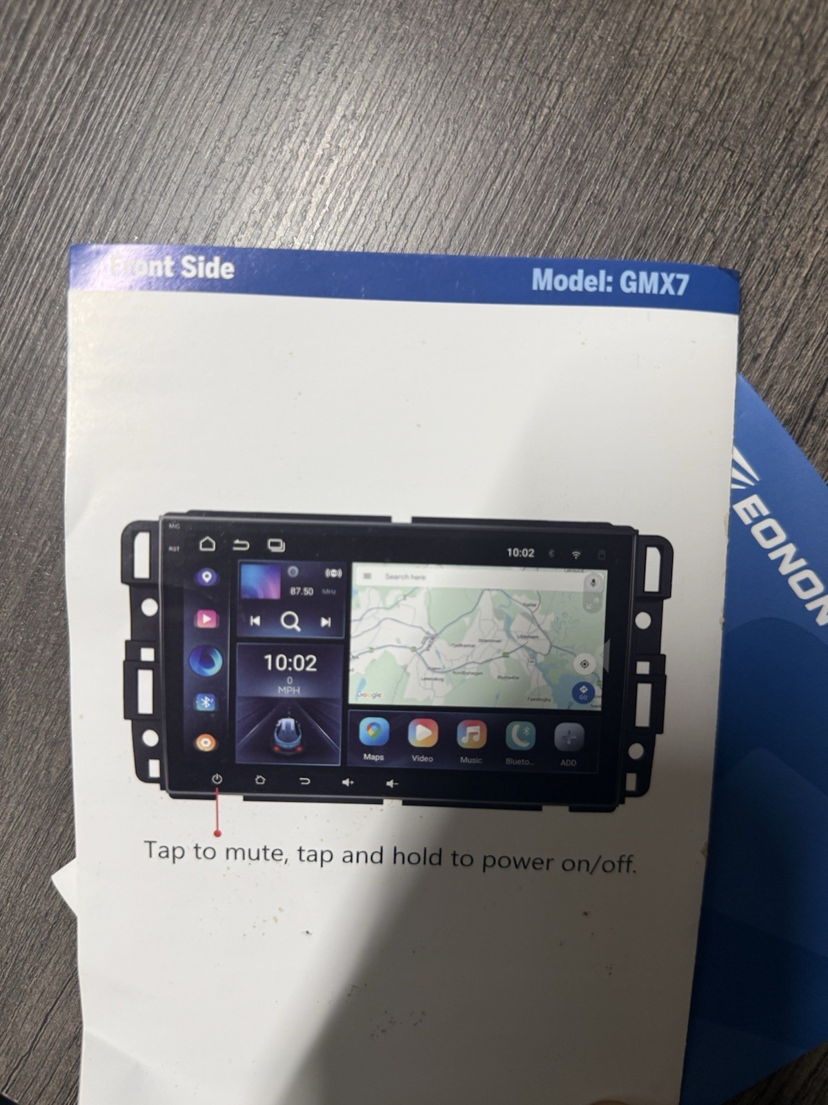 CAM+ Android Auto 14 GMX7A 8″IPS Car Stereo Radio GPS CarPlay WiFi For GMC Chevy