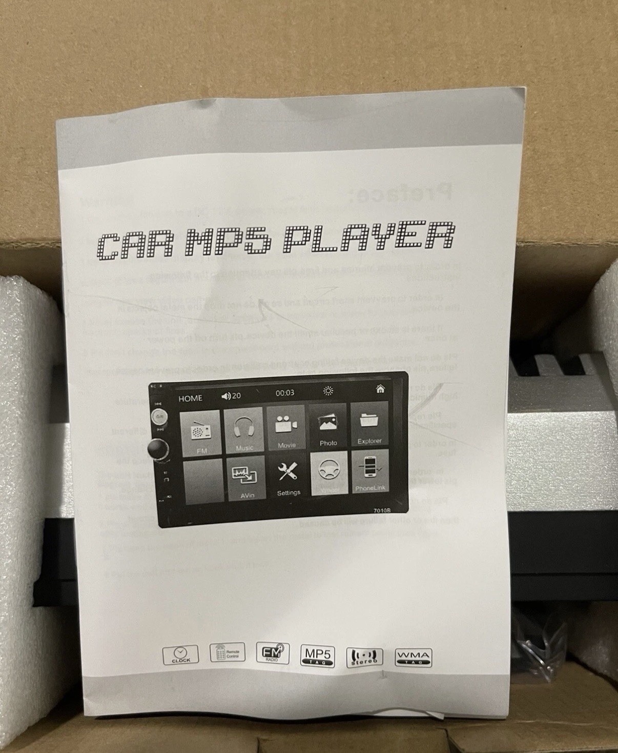 Car MP5 Player