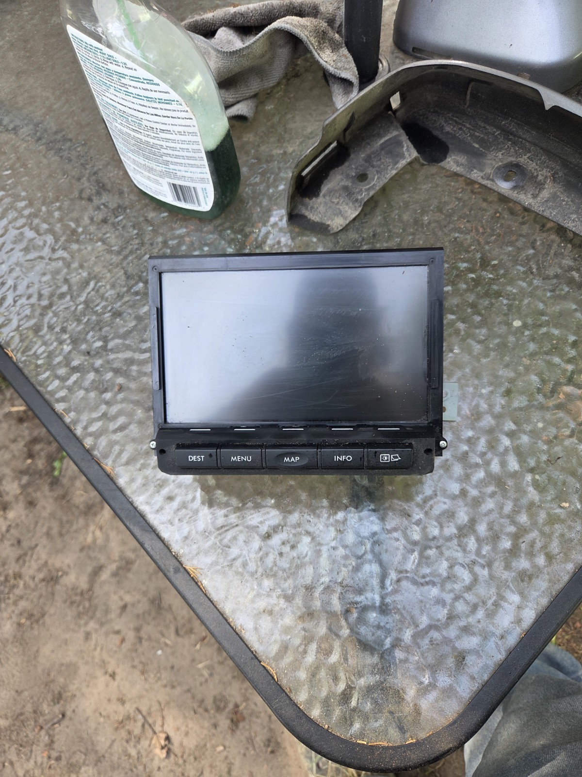 Used 2006-09 SUBARU LEGACY/OUTBACK KENWOOD GPS NAVIGATION SYSTEM OEM 86281AG04A