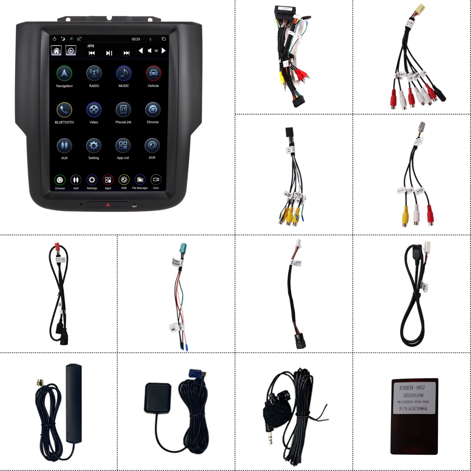 GEN 4 Android Car Radio Stereo For Dodge RAM 1500 2500 3500 2013-2018 GPS Navi