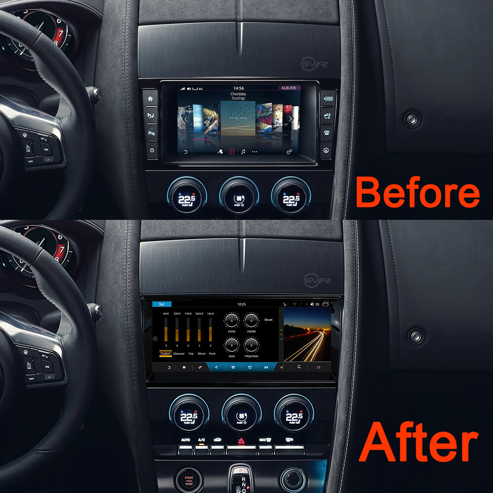 10.25″Car Stereo for Jaguar F-TYPE 2015-2018 BT Hands-free RDS DSP WiFi GPS