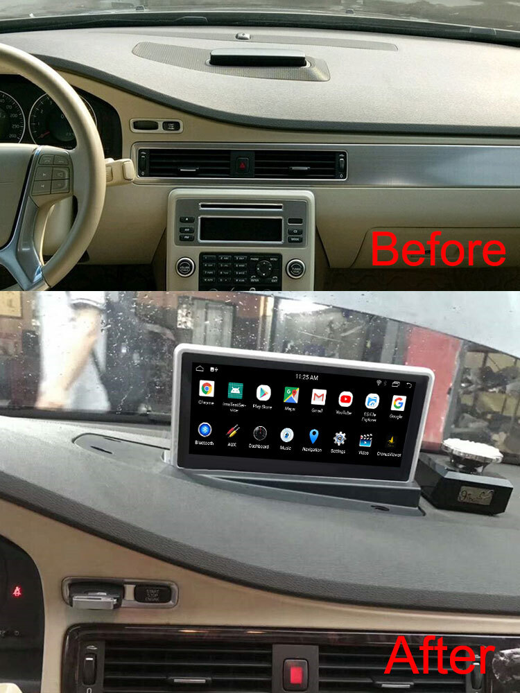 Car Radio for Volvo S80 2004-2011 8.8″Touchscreen Stereo Carplay WiFi GPS BT FM