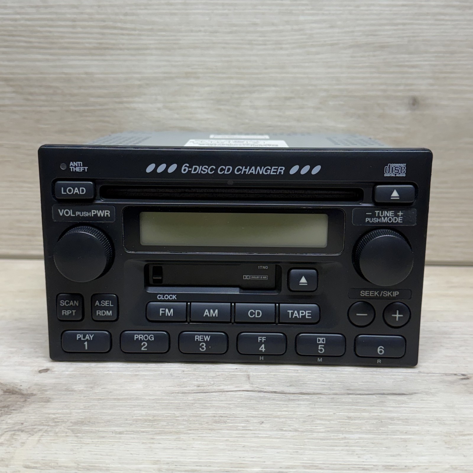 Honda Matsushita Car Stereo Head Unit AM/FM Radio Cassette CD Changer Player OEM
