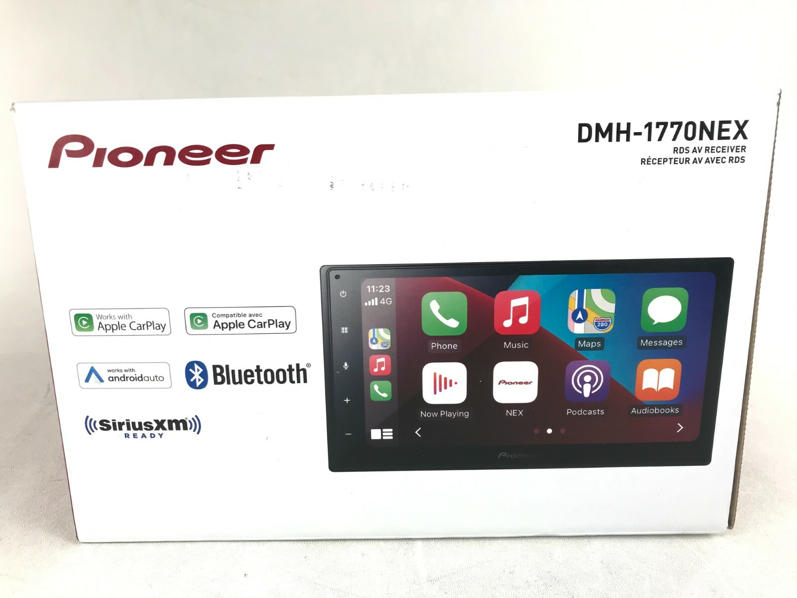 Pioneer DMH-1770NEX Bluetooth Multimedia Apple CarPlay Android Auto USB Aux 6.8″