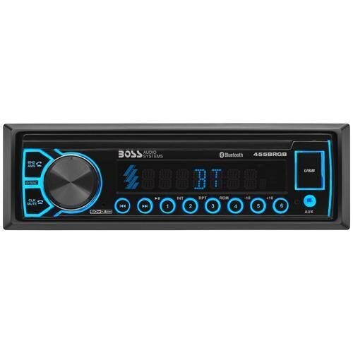 Boss Audio 455BRGB Elite AM/FM Bluetooth Digital Media Receiver, 200 WATTS