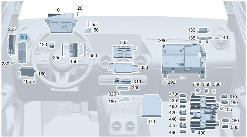 New Mercedes-Benz NTG7 Mid M726 USA Radio Navigation System – A1679001331
