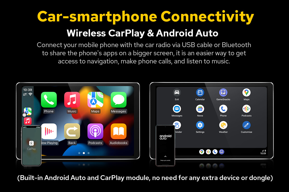 Plug and Play 10.1 Inch 1280X800 Touch Screen For Subaru Forester WRX 2008-2012