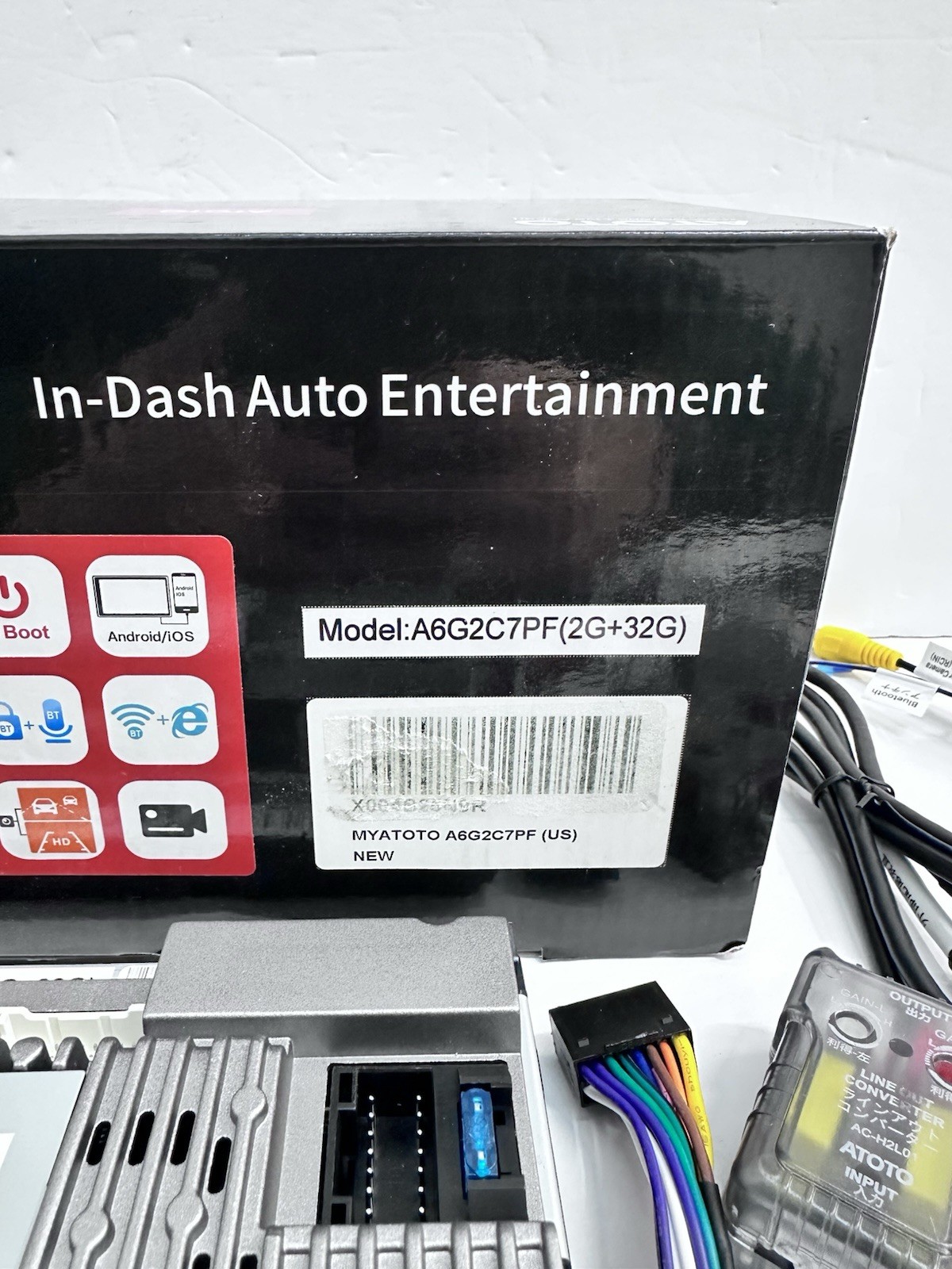 ATOTO A6g209pf Car Stereo-2+32G GPS Tracking Wireless Android Auto&CarPlay