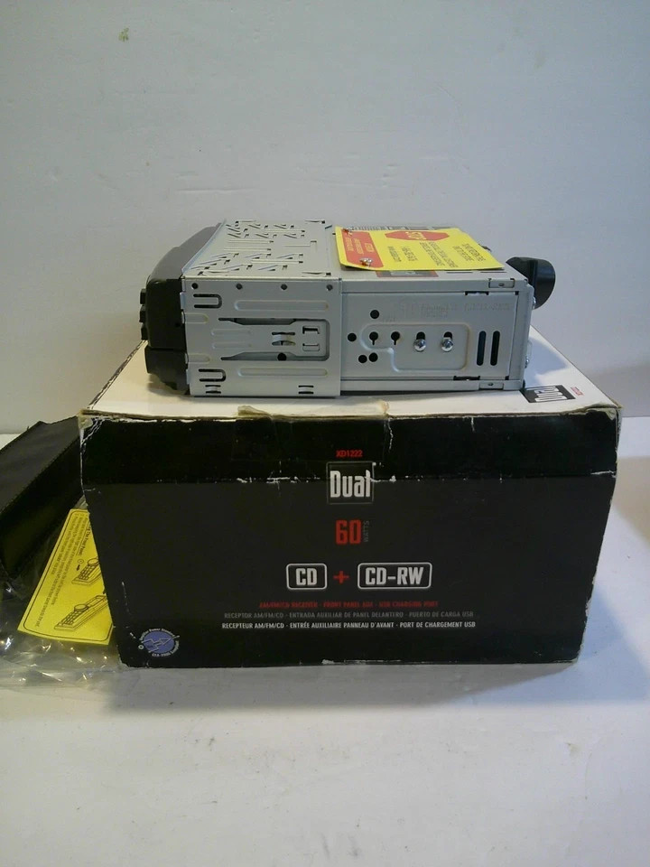 Dual XD1222 AM/FM/CD-RW Car Stereo Brand New Audio Never Installed