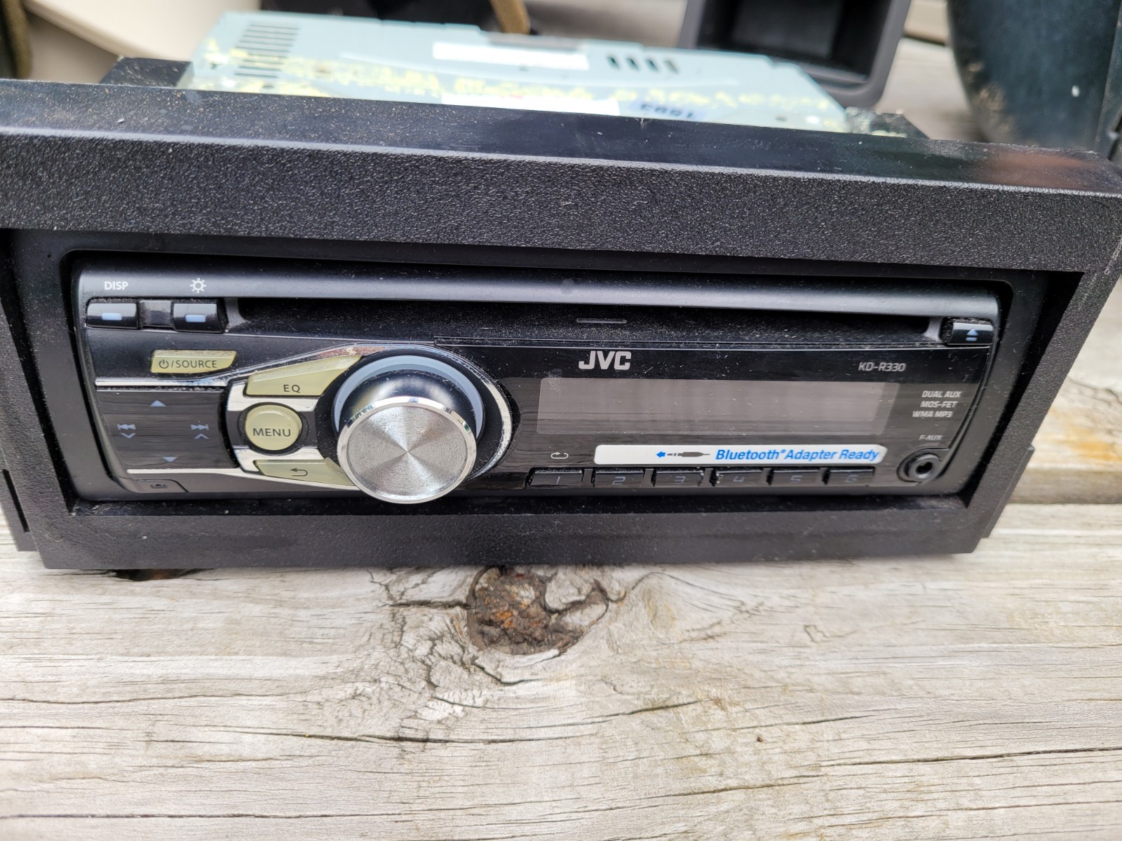 JVC KD-R330 Detachable Face CD Receiver AM/FM 50Wx4 Car Stereo Tested