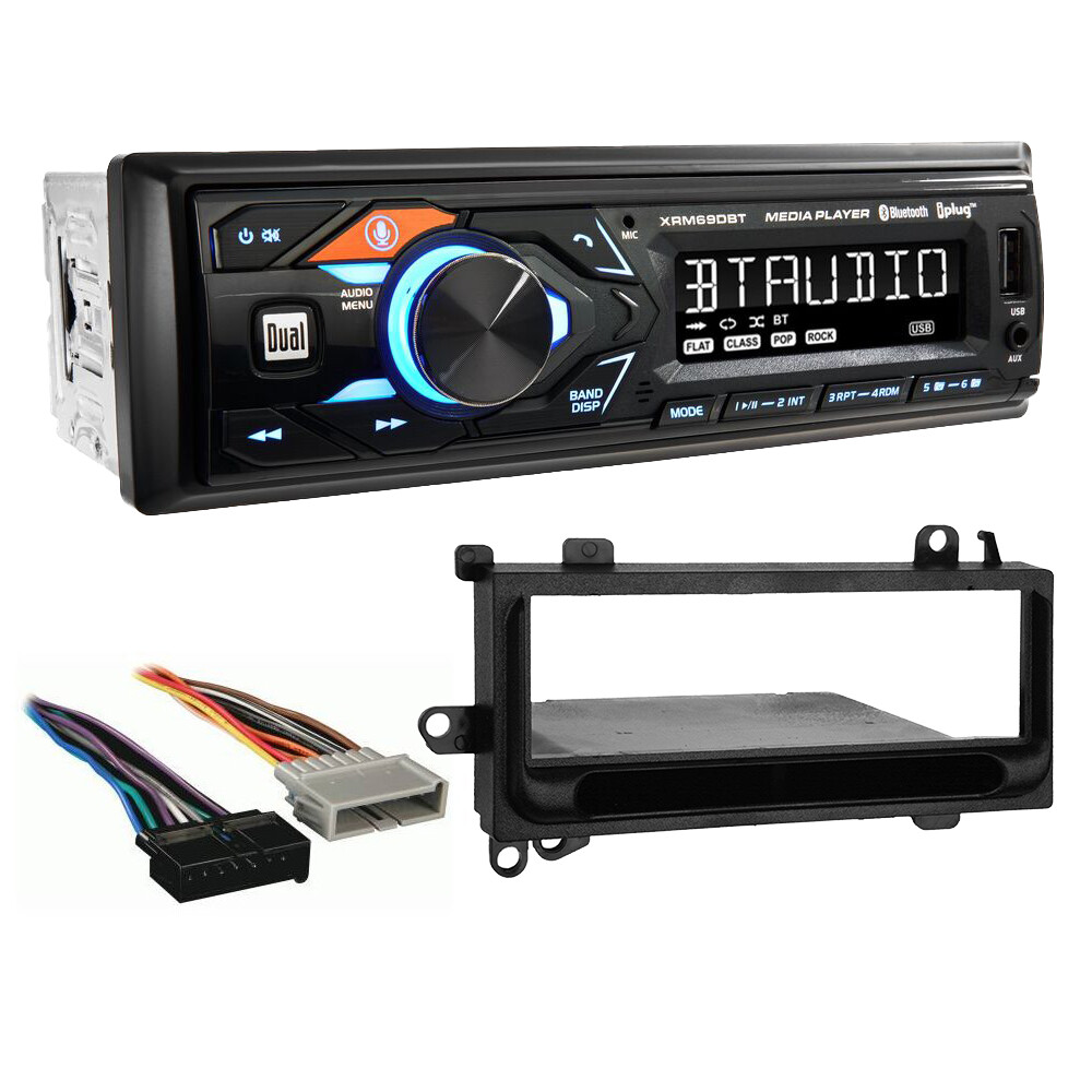 XRM59BT Single Din Car Stereo Dash install kit for 1997 – 2002 Jeep Wrangler