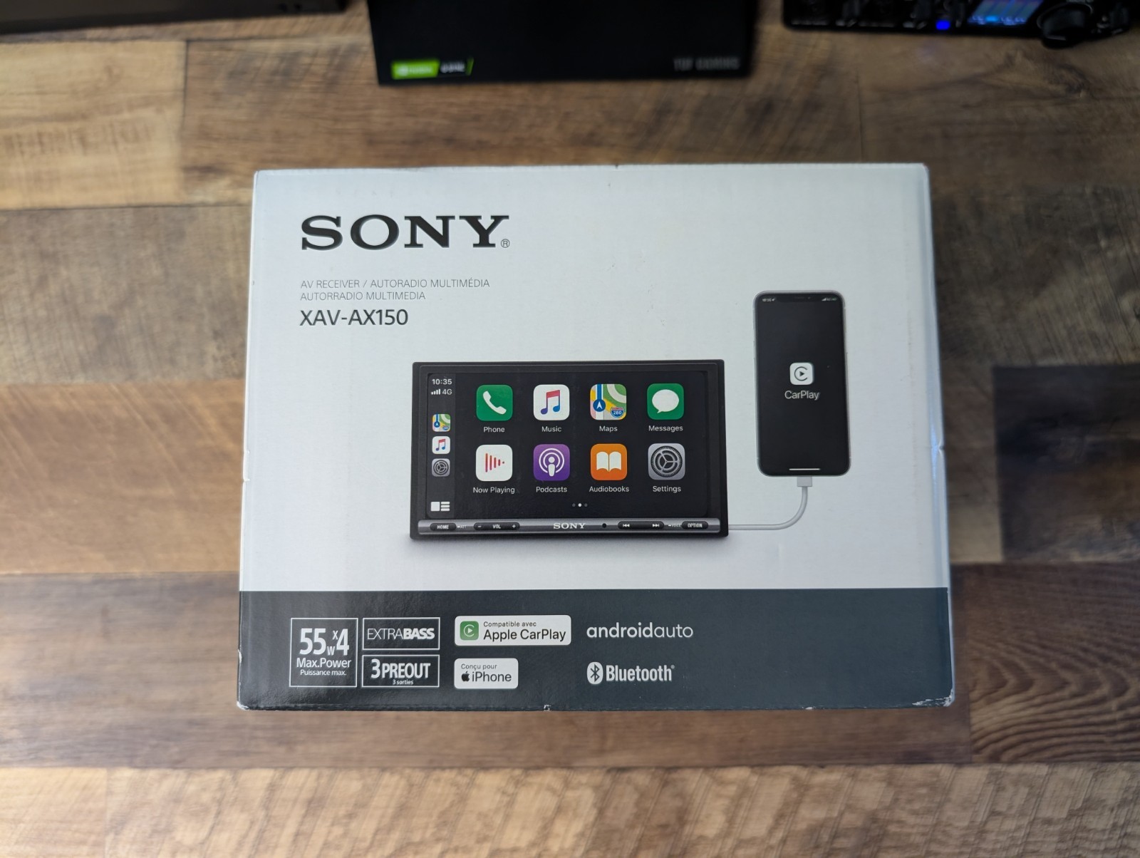 Sony XAV-AX150 new factory sealed CarPlay Android Auto Radio Head Unit