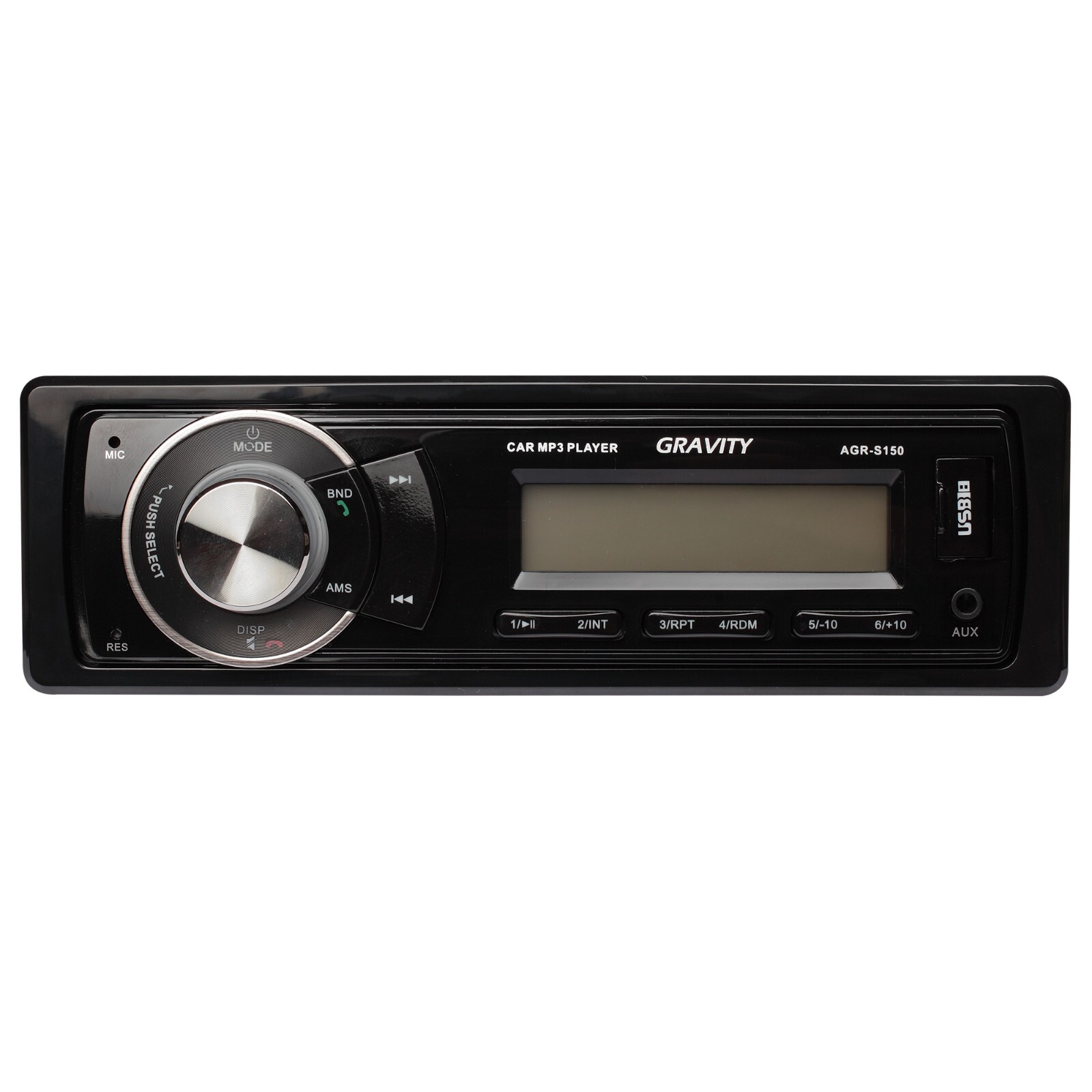 1DIN 200W Car Stereo Digital Media Player Car Receiver USB, SD, AUX w/ Bluetooth