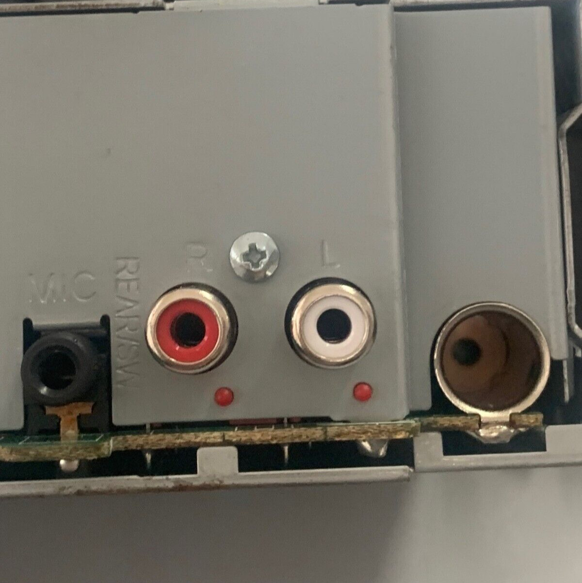 KENWOOD CAR STEREO KDC-BT275U CAME OUT FROM 2004 INFINITY WITH ADAPTER