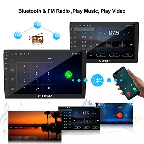 10.1 Inch Android Double Din Car 10.1 Inch 2G+32G+Car Play and Android Auto