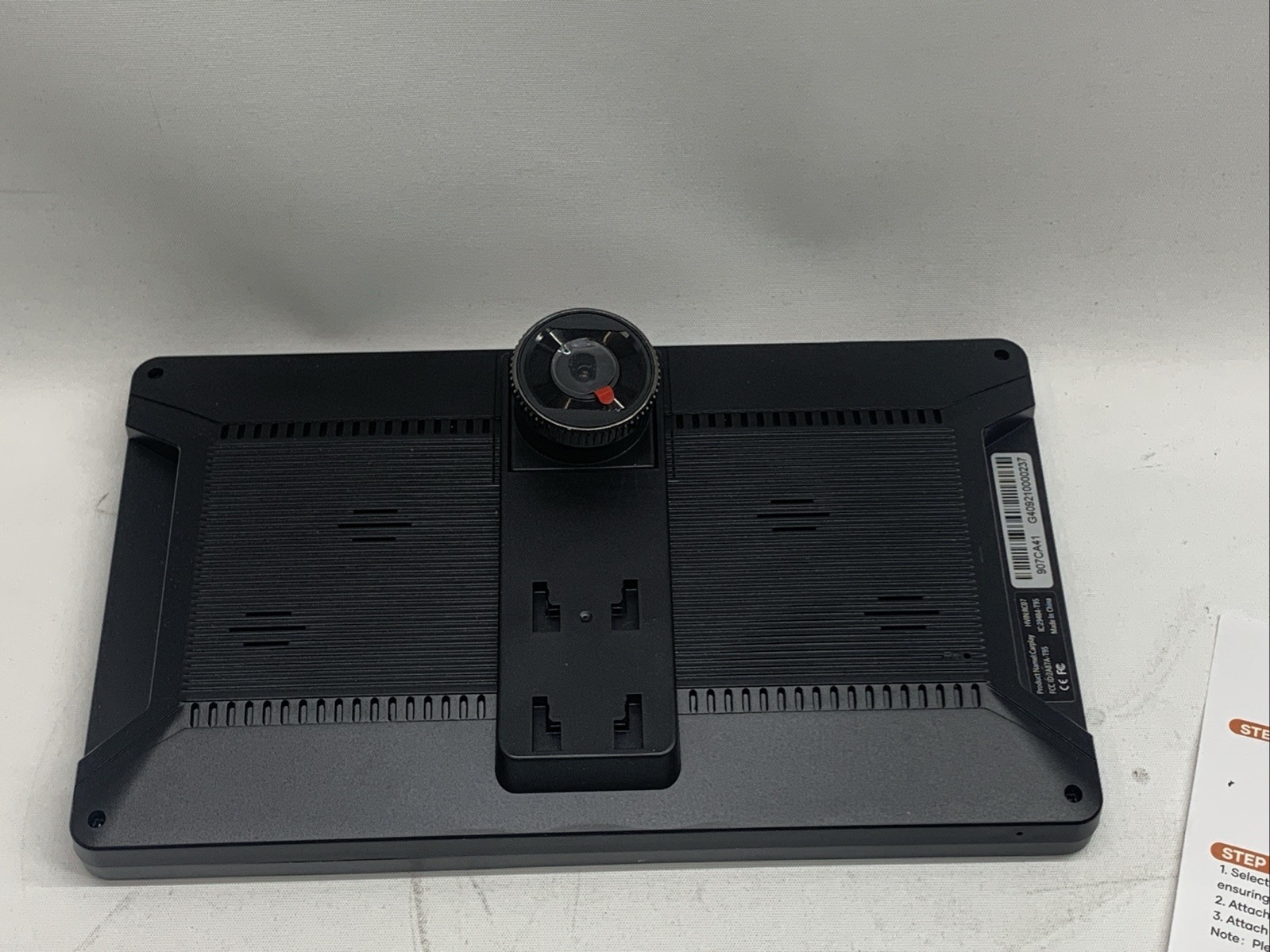 T95 Portable Wireless Carplay Stereo Touchscreen with 4K Dash Cam: Portable 9”