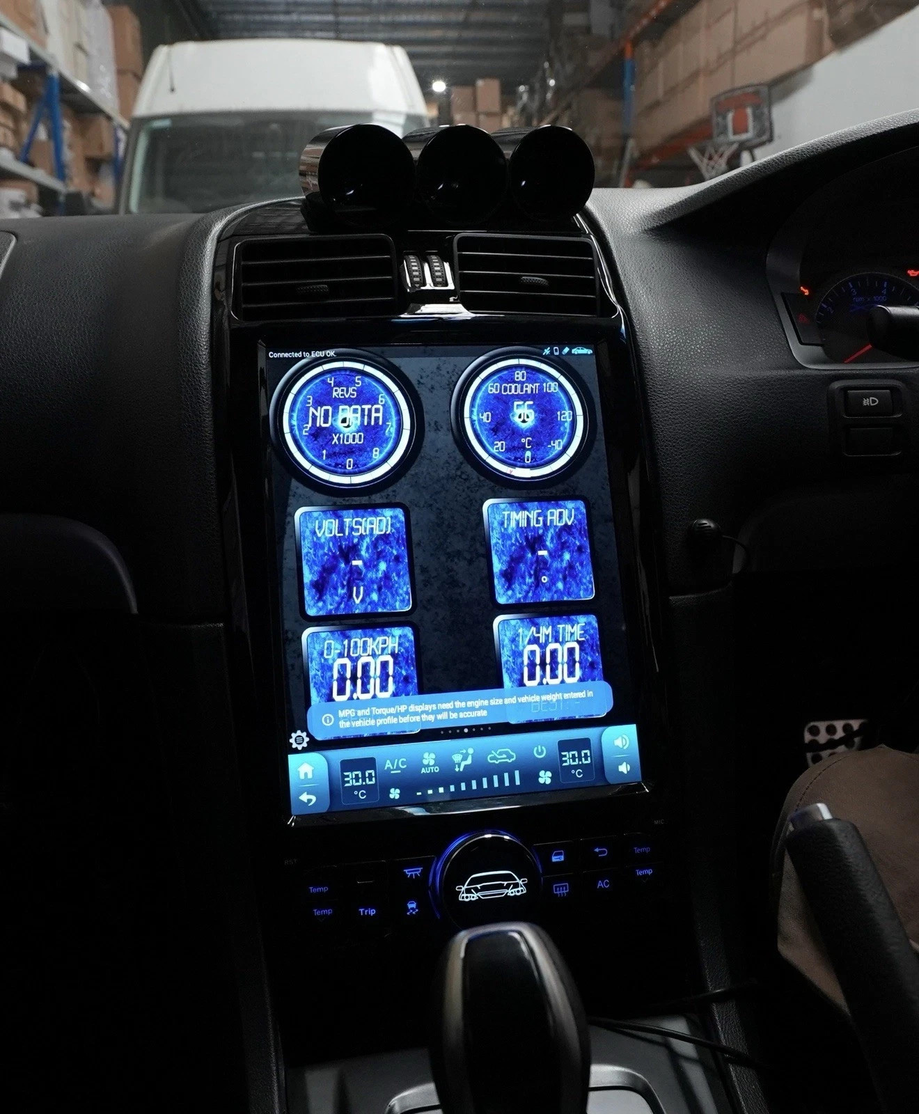 Car Stereo with SatNav + GPS for Ford BA/BF/Ghia/SX/SY Territory | 12.1″ Inch
