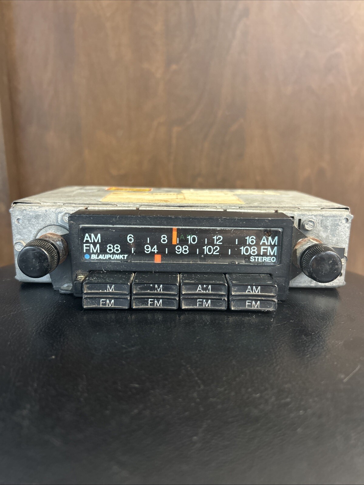 Vintage Blaupunkt Frankfurt Stereo U108 7636421012 AM FM Radio RARE Germany