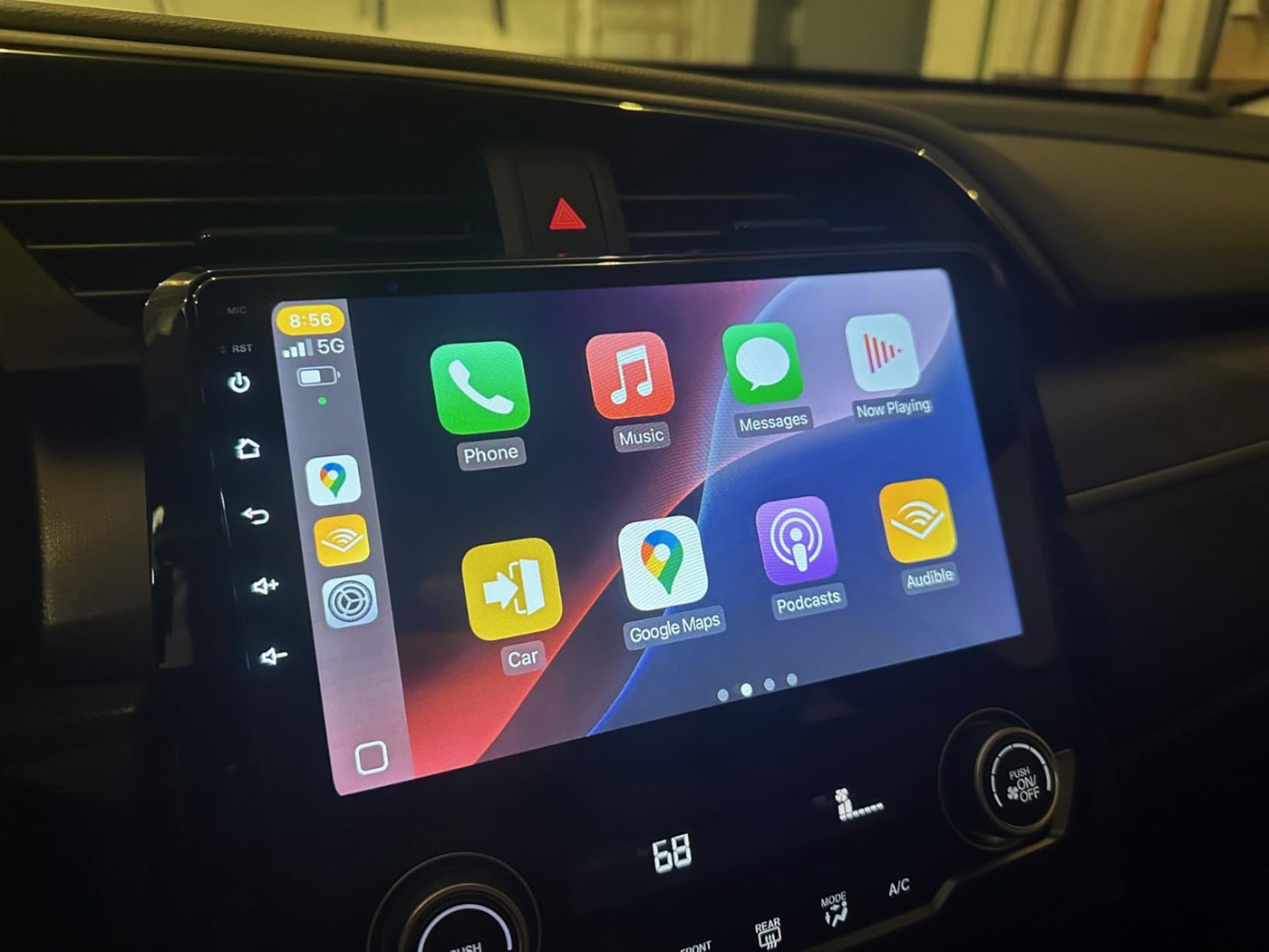 For 2016-2020 Honda Civic Android 15 Carplay 2+64GB Car Stereo Radio FM GPS WIFI