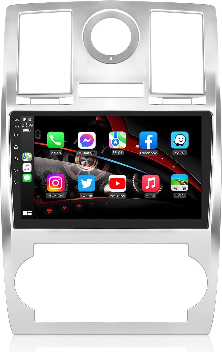 Car Radio Stereo 9″ 1280*800 HD 5G WIFI Carplay GPS for Chrysler 300C 2005-2010