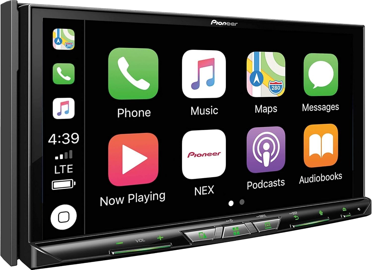 Pioneer AVIC-W8400NEX Flagship in-Dash Navigation AV Receiver – 7” Wvga Display
