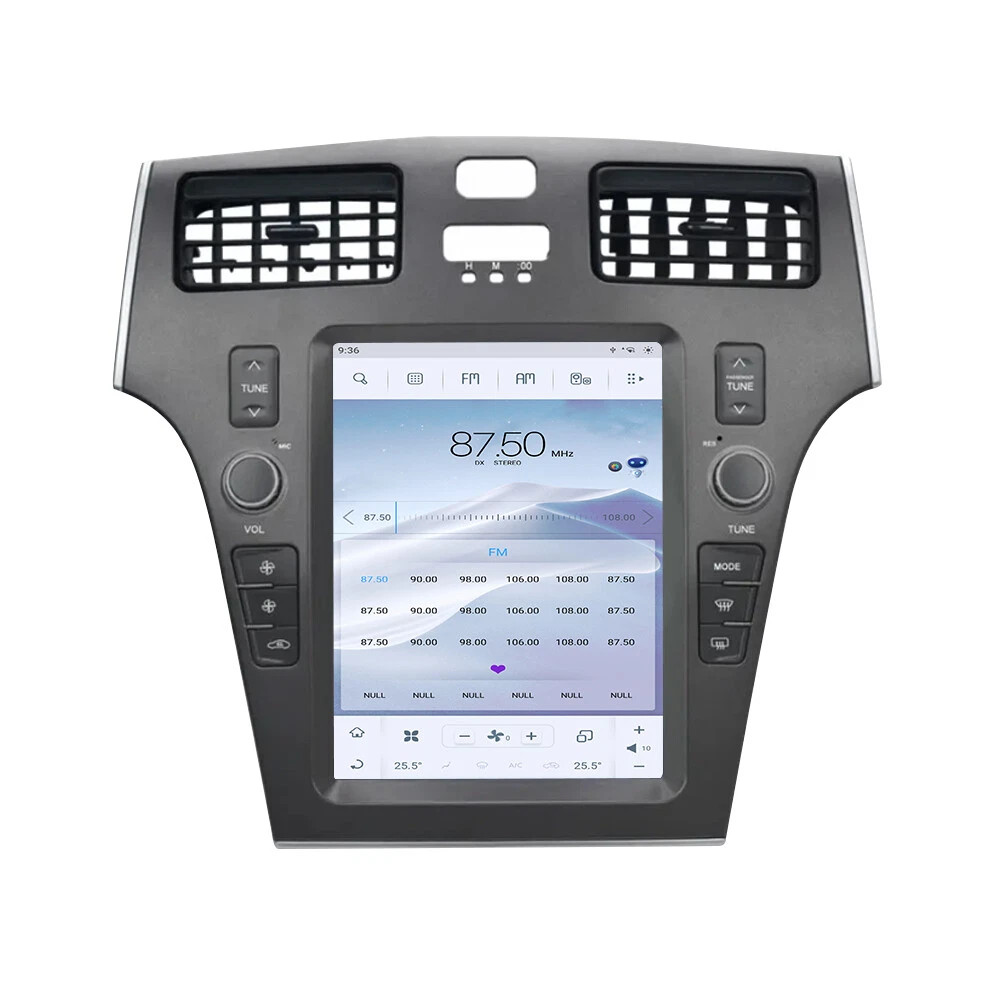 10.4” Android Car Stereo Radio GPS Navi Carplay For Lexus ES300 ES330 2005-2009