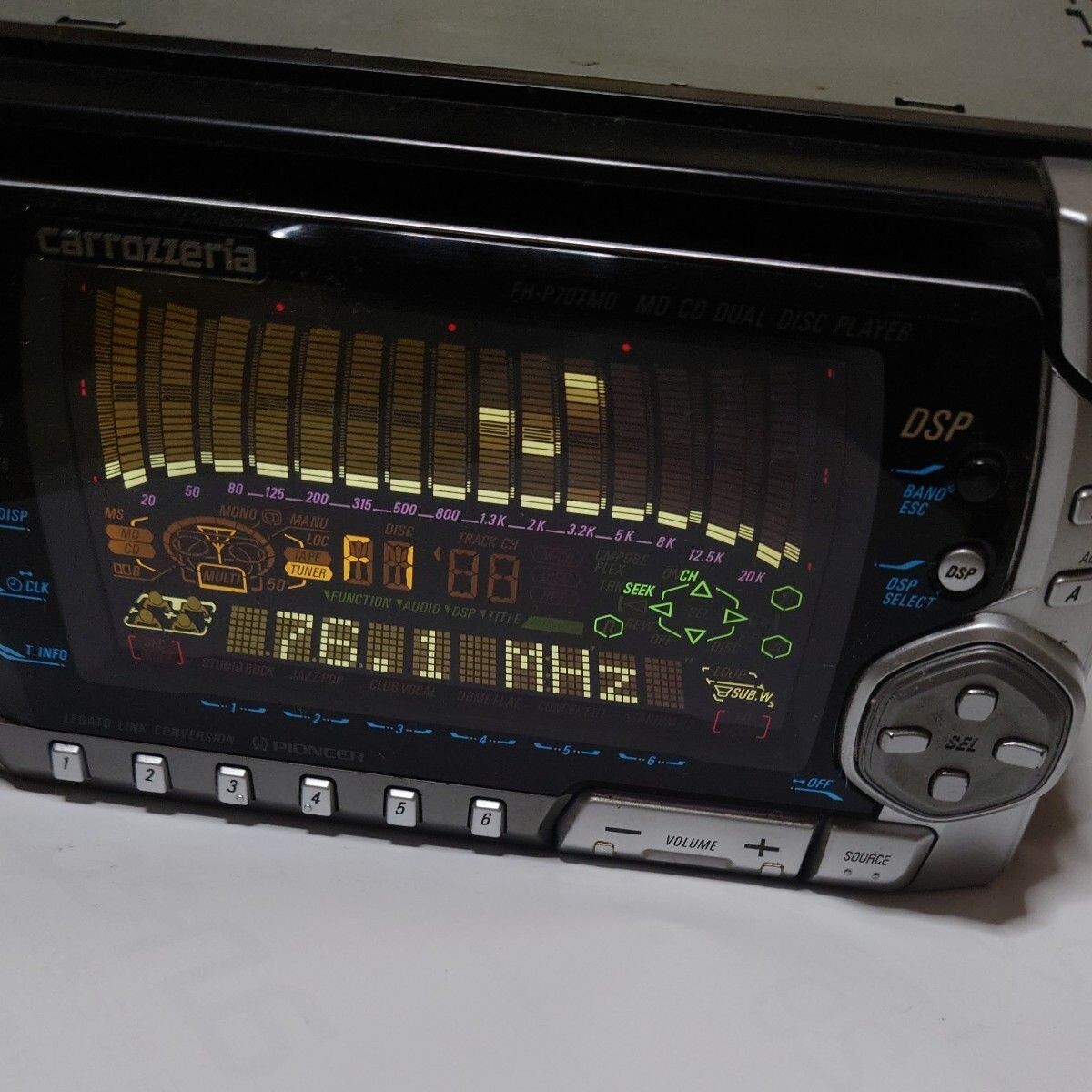 Pioneer carrozzeria FH-P707MD Car Audio CD MD MiniDisc Player