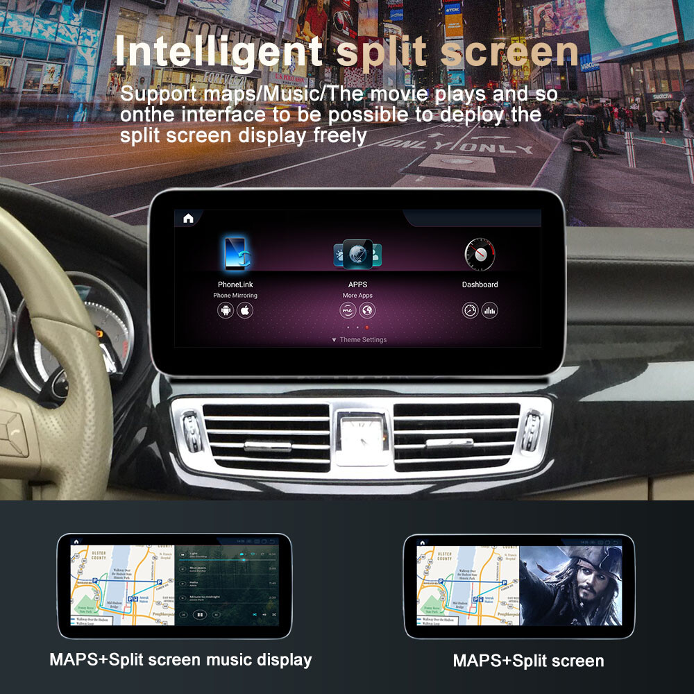 Ugode 12.3inch Android Screen 8+128GB Stereo Mercedes Benz CLS W218 2010-2012