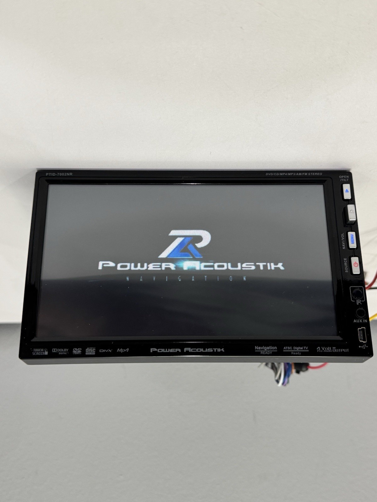 Power Acoustik PD-7002NR DVD Bluetooth Multimedia Receiver w/ 7″ Touchscreen CIB