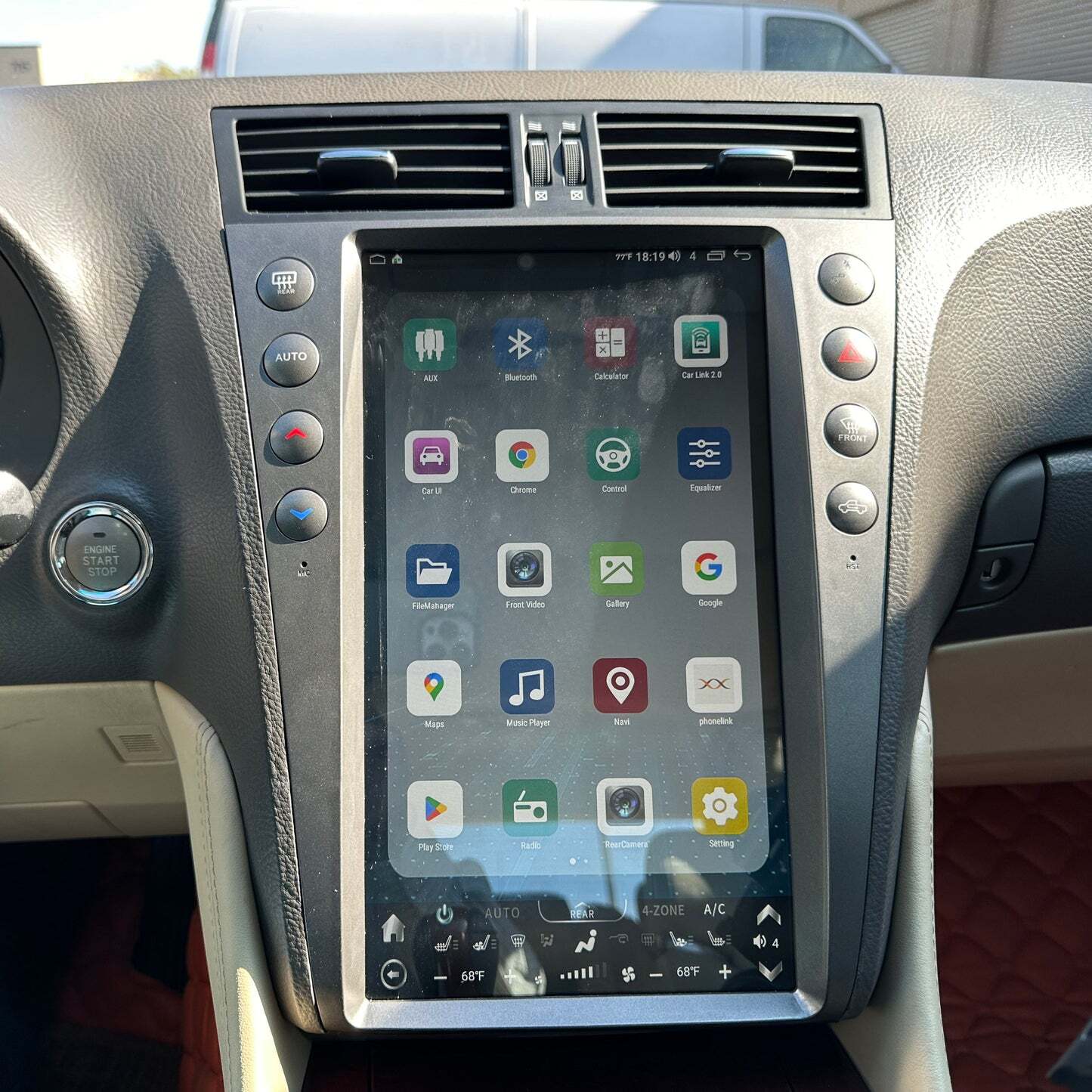 13.6″ Android Tesla Screen Car Radio For Lexus GS300 350 430 450h 460 2005-2011