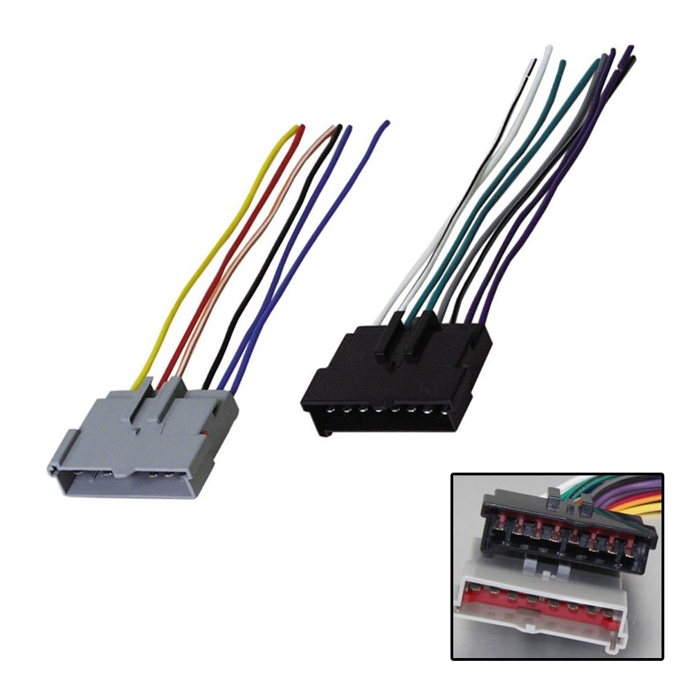 Single DIN Car Stereo Radio Install Kit & Harness for 1997-98 Ford F150 (F-150)