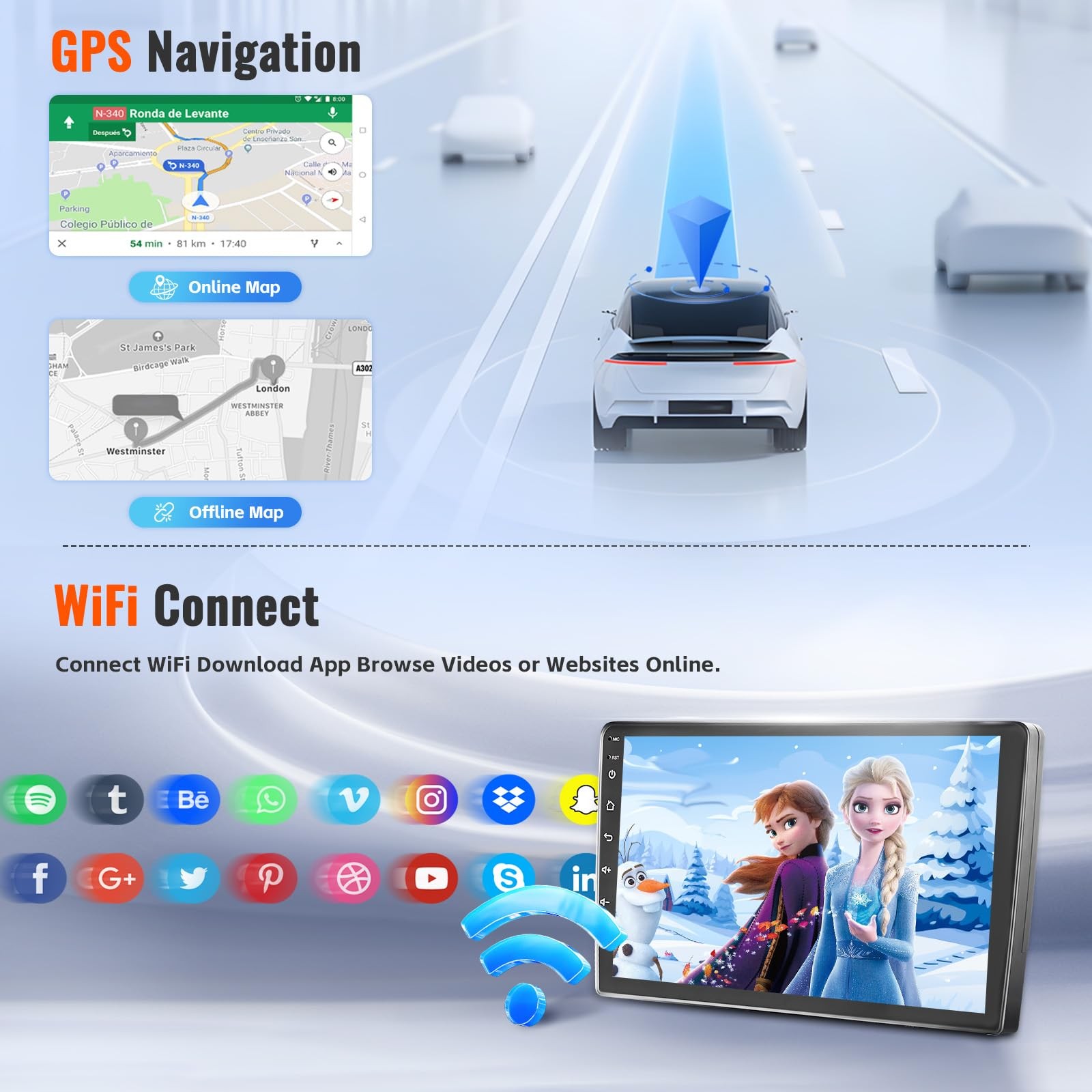 Realdio 2+64GB Nissan Versa Car Radio