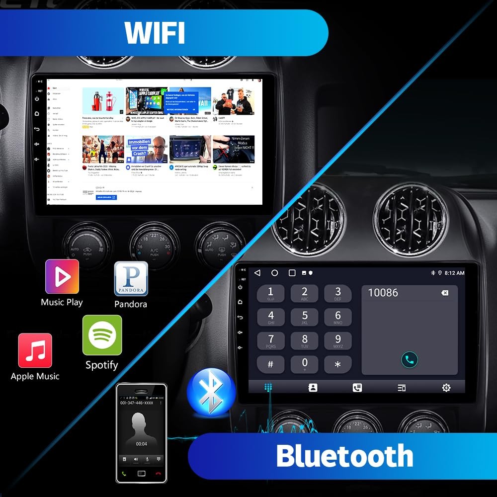 Vratzn 10.1″ Car Radio 2+32G for Jeep Patriot Compass 2010-16