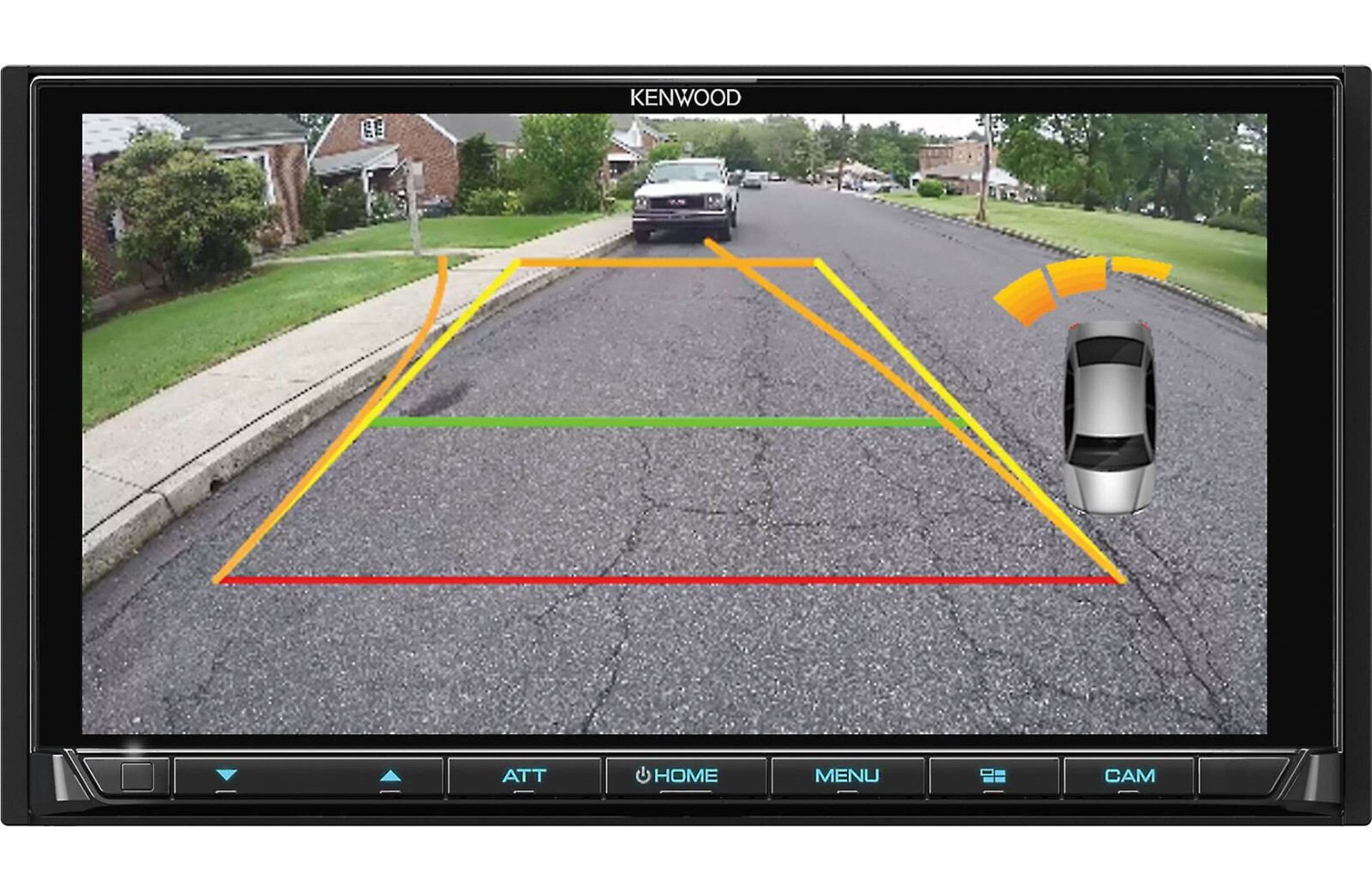 KENWOOD DMX958XR 6.8″ AM FM HD CarPlay, Android Auto, Deluxe CMOS-320HDLP Camera