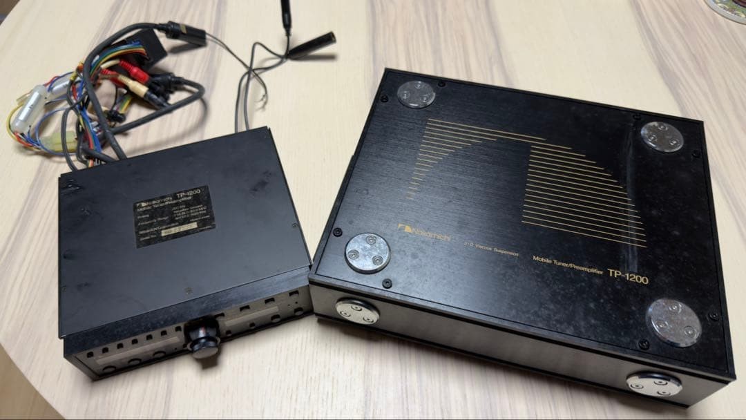 Vintage NAKAMICHI TP-1200 car audio　Integrated amplifier Japan