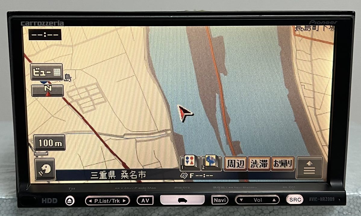 pioneer carrozzeria HDD navigation AVIC-HRZ009 map data 2007(0053CP)