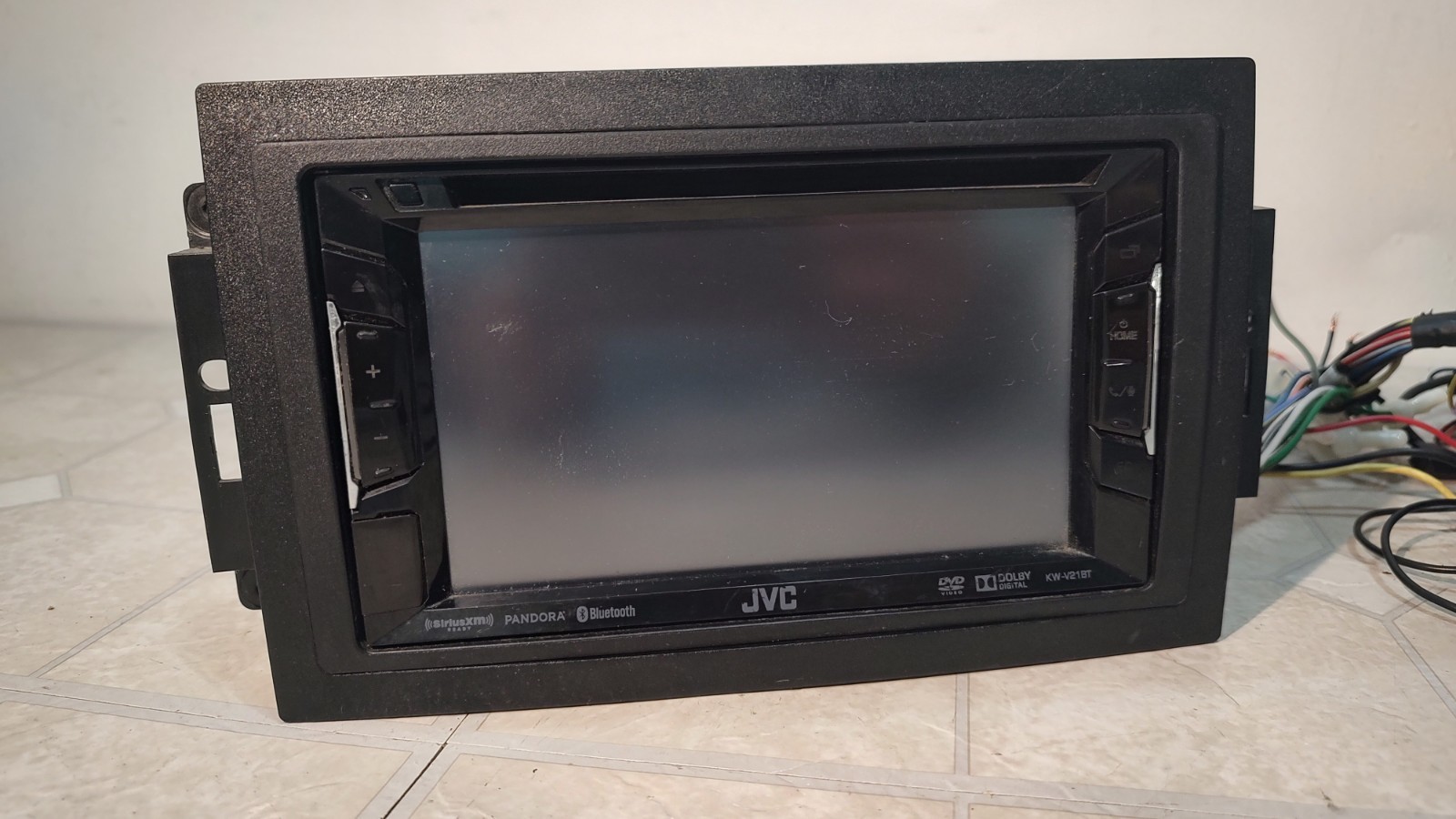 JVC KW-V21BT 6.8″ Touchscreen 2-Din Bluetooth CD,MP3,DVD Receiver,FM,USB (Video)