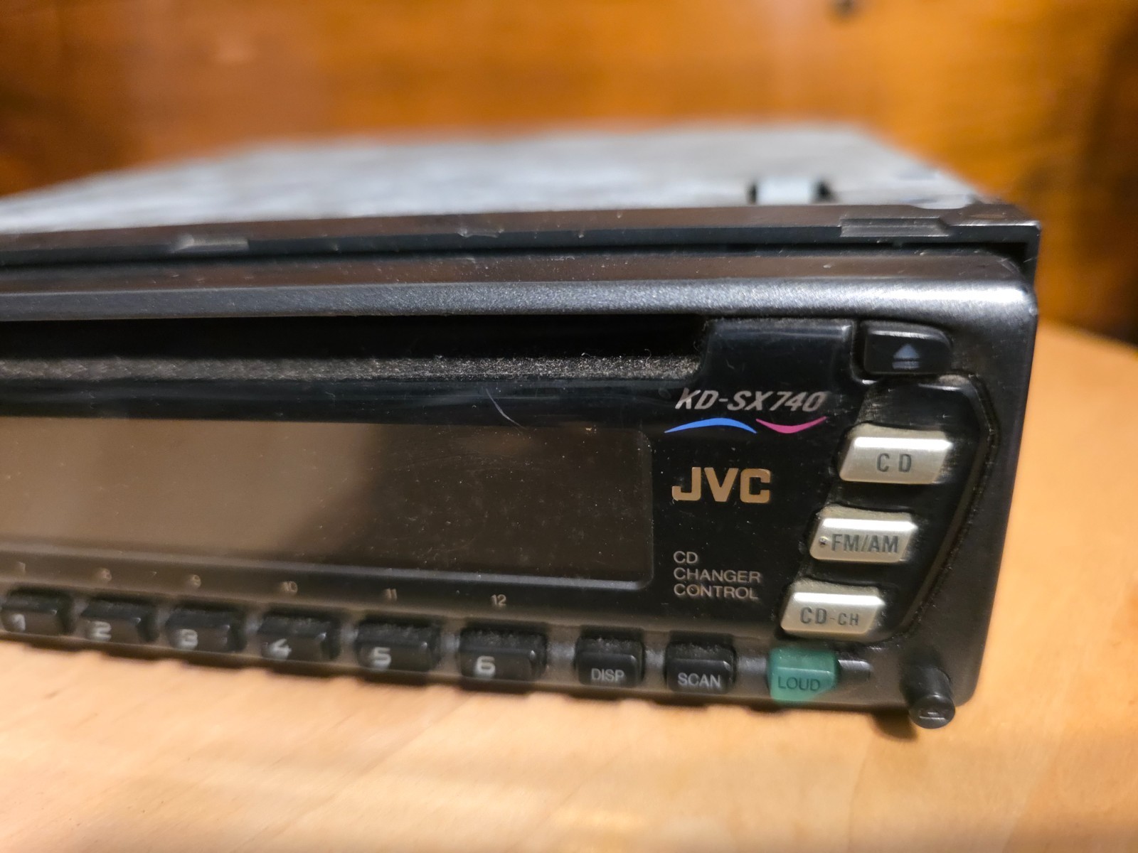 jvc kd-sx-740 car radio cd player