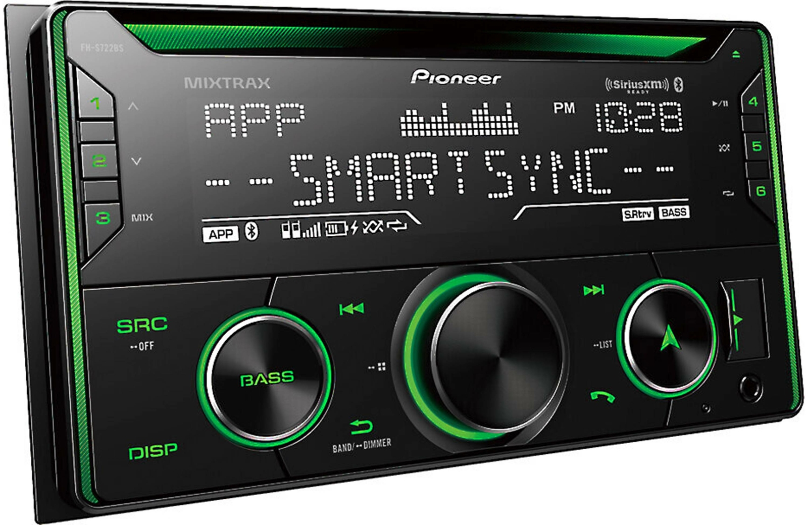 Pioneer FH-S722BS 2-DIN Bluetooth Car Stereo CD Receiver Player *FHS722