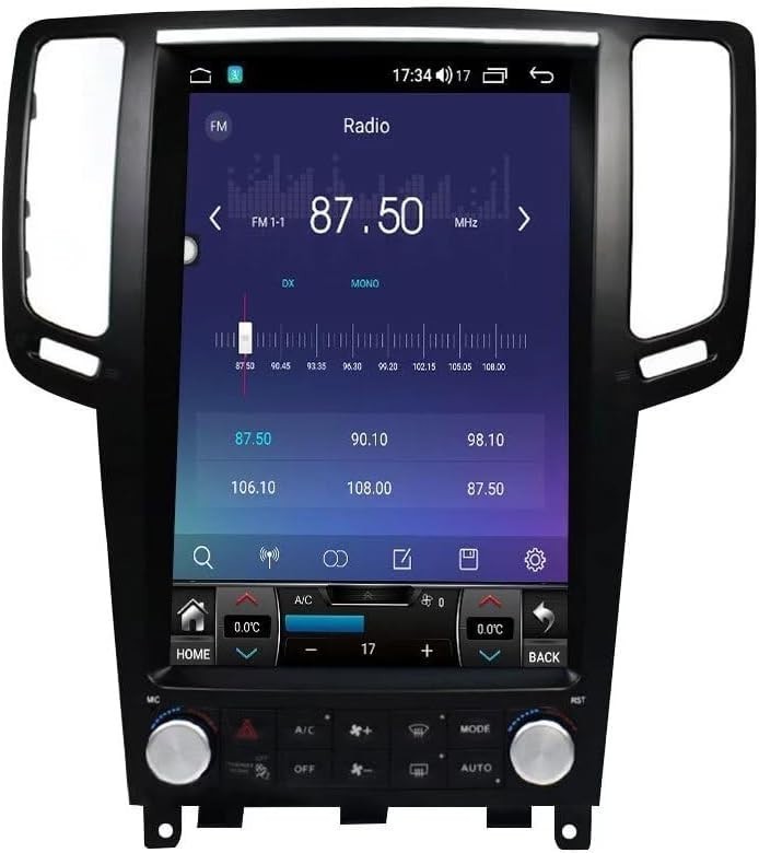 12.1″ For Infiniti G35/37 2007-2013 Car Radio Stereo Carplay Tesla Style upgrade