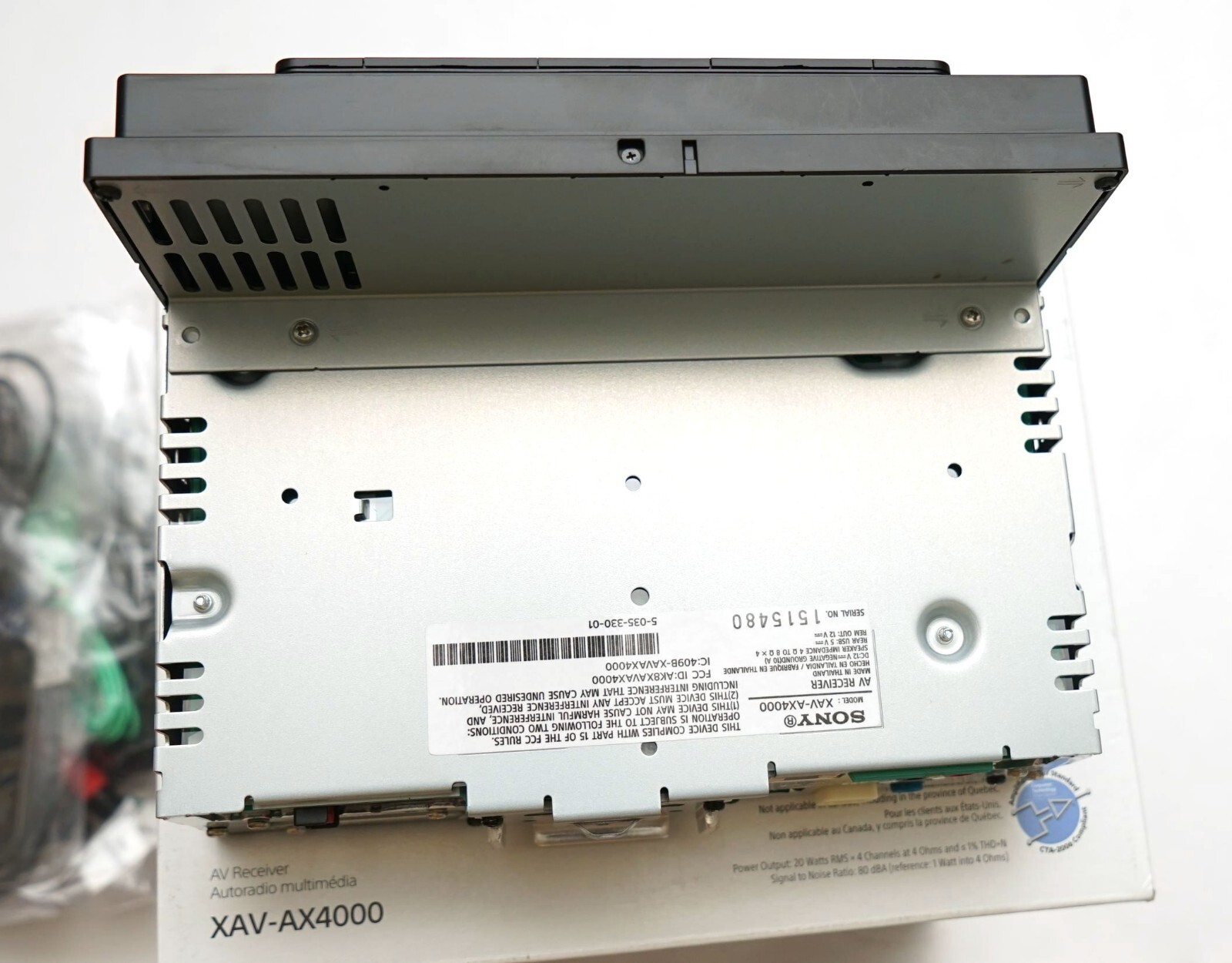 SONY XAV-AX4000 Digital Media Receiver Wireless Car Audio Android Auto XAVAX4000