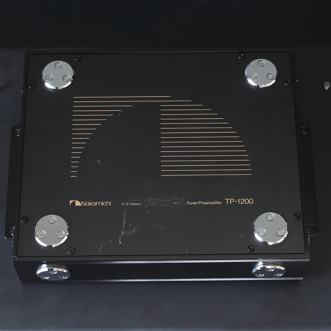 Nakamichi TP-1200 Mobile Tuner Preamplifier Dual Body w DIN Cable Fully Works