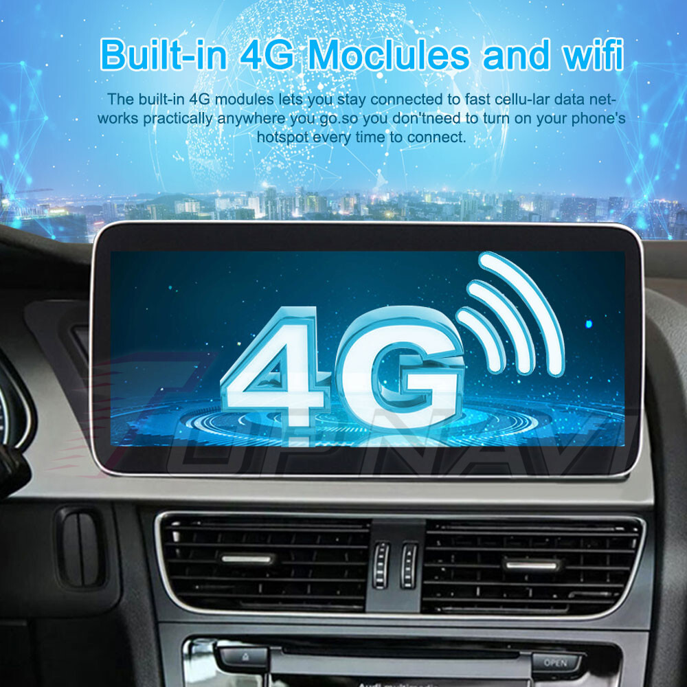 8.8″ For Audi Q5 2009-2017 Car Stereo Radio GPS Android 13 Carplay WiFi BT 4+64G