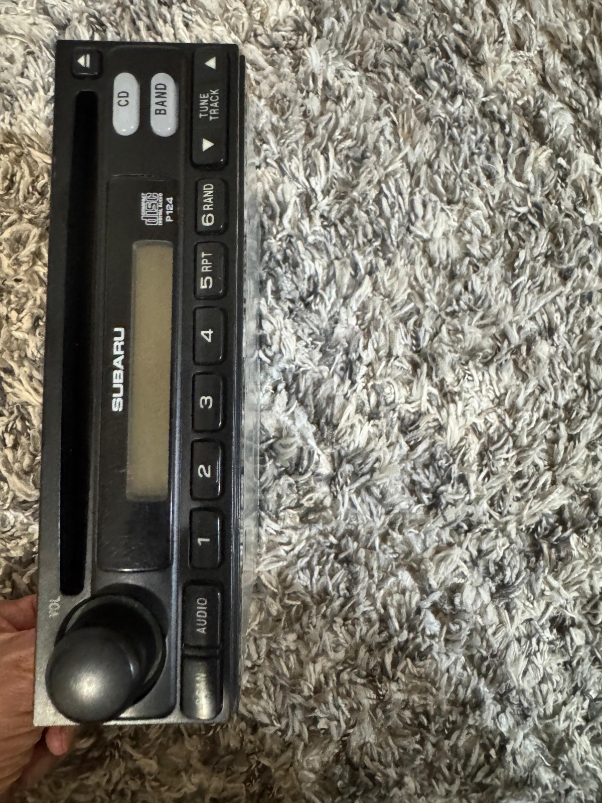 Subaru OEM CD Player Radio 86201AE27B CQ-JF1360L 2003 Made in Japan