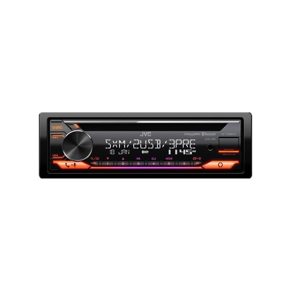JVC KD-T925BTS CD Receiver Single-DIN Built-in Amazon Alexa/Bluetooth/Dual USB