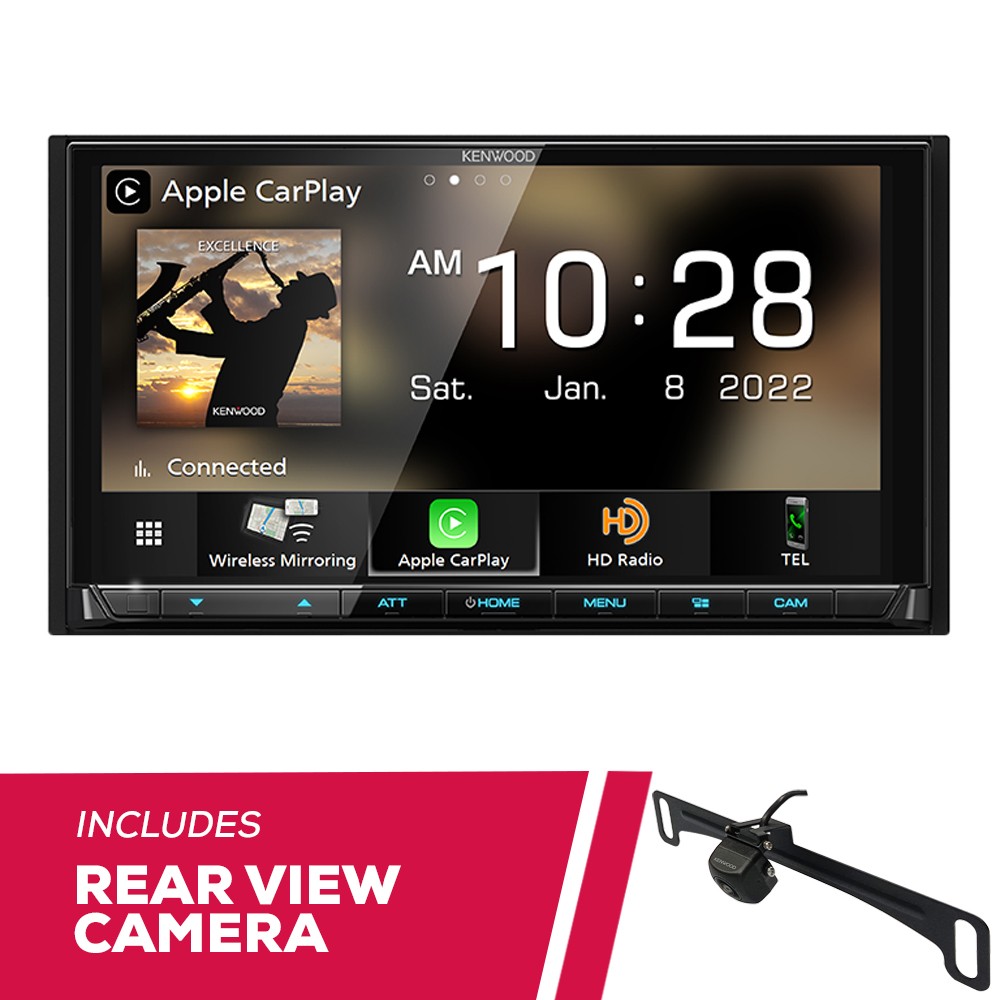 Kenwood DMX958XR 6.8″ Digital Multimedia w/ Universal Rear View Camera