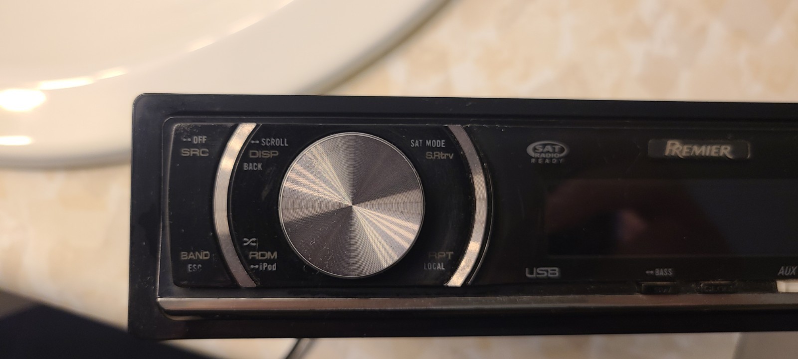SEE VIDEO!! PIONEER PREMIER CAR STEREO AUX OLD SCHOOL DEH-P500UB