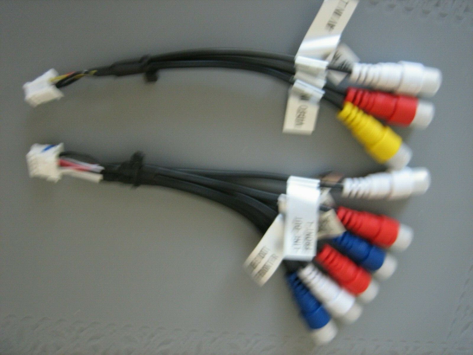 Dual Axxera Original Pre-Amp In & AV/Video In RCA Cable for DMCPA11BT,XDCPA11BT