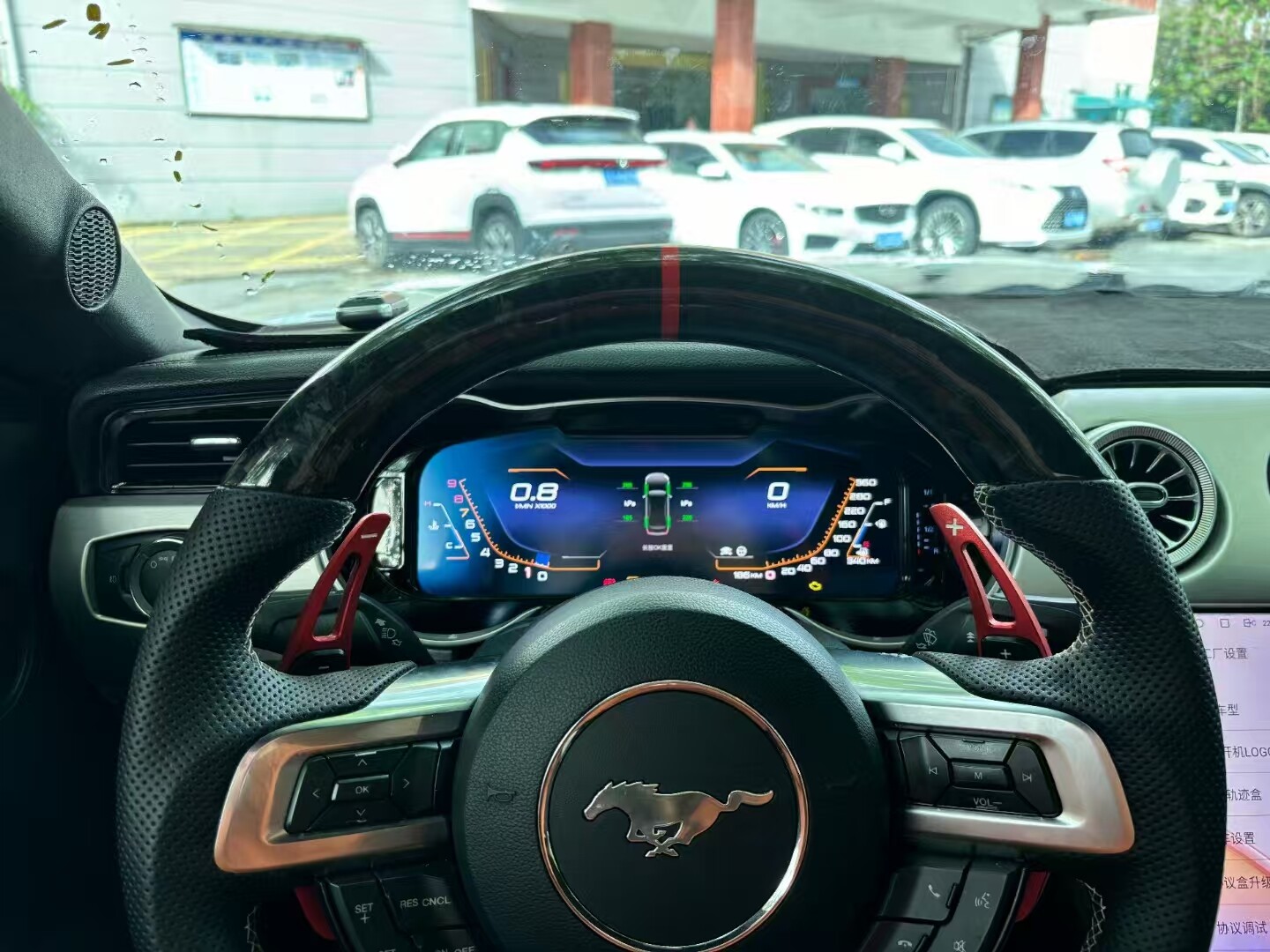 12.3″ LCD Digital Instrument Cluster for Ford Mustang 2015-2021 Dashboard Update